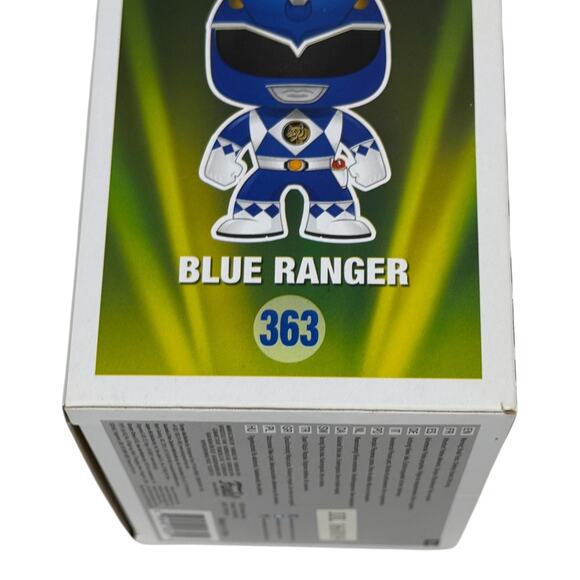 Funko Pop Unopened Blue Ranger 363 Mighty Morphin' Power Rangers Exclusive - Picture 8 of 11